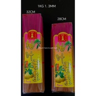 929 牌 柚叶香 32CM 28 CM (1 KG) (1.3mm) Pamelo Joss Stick