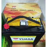 湯淺 日本製 油電車小電池 CT200h S46B24R 2009-2016 Prius Town Ace 專用 1個