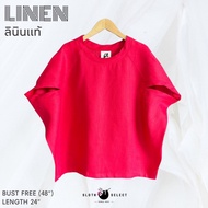 SLOTH SELECT เสื้อลินินแท้💯ดีไซน์เก๋มาก แขนในตัว ใส่ได้หลายโอกาส