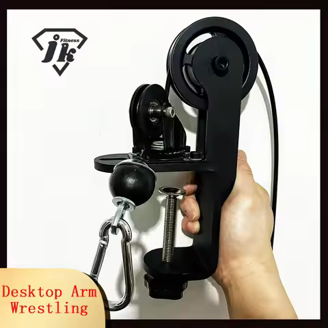 Desktop Arm Wrestling Pulley Cable Machine, Professional Arm Wrestling, Wrist Strength, Develop Equi