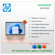 HP Pavilion Aero Laptop 13-be2025AU (AMD Ryzen™ 5 processor Windows 11 Home 13.3" diagonal WUXGA display）