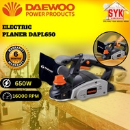 SYK Daewoo DAPL650 Electric Wood Planer Machine Hand Held Planer Woodworking Mesin Ketam Kayu Elektr