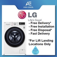 LG FV1408S4W 8KG AI DIRECT DRIVE FRONT LOAD WASHING MACHINE
