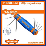 Bộ 8 chìa lục giác bi tròn 1.5-8mm (Chính Hãng) WADFOW WHK2281