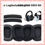 YOLAN 1Pair Ear Cushion Cover, Sponge Replacement Ear Pads,  Accessories Gaming Headphone Foam Heads