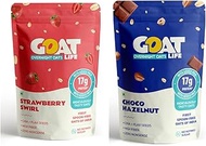 GoOAT Overnight Oats 360g (Pack of 6) | 17g Protein | High Fibre & Gluten-Free | No Refined Sugar | 