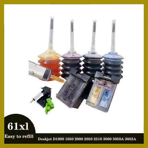 For HP 61xl Refill Ink Cartridge For HP61 61XL for Hp Envy 4500 5530 5534 5535 Deskjet 1000 1010 151