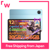 แท็บเล็ต5ก. 12ครั้งแรกในตลาด] แท็บเล็ต Android15หน้าจอขนาดใหญ่12นิ้วความละเอียด2.4K 90Hz Gemini AI 3