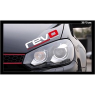 《READY STOCK》1pc REVO car body sticker for volkswagen  golf 6 golf 7 polo Sagitar B6 R36 B7L CC Touran Passat