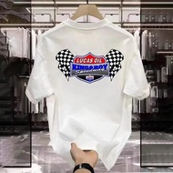 Baju LUCAS T-shirt Lucas Popular Item Printed Round Neck Top Tee Unisex Baju T Shirt Lelaki COTTON#0