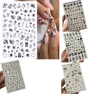 ST.312 Thai Shop Nail Stickers (F809 810 675 014 811) Flower Pattern There Are 5 Types To Choose Fro