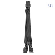 All GPU 8Pin Female to Two 8Pin 6+2 Male Mainboard Power Adapters Extension Cable GPU 8Pin Power Cor