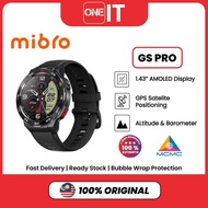 Mibro GS PRO Dual-Core 2 in 1 GPS PPG Bio Heart Rate Sensor Smart Watch (1.43'') 1 Year Warranty