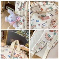 Cinnamoroll School Bag for Kids and Girls Sanrio Cartoon Backpack Waterproof Large Capacity School S