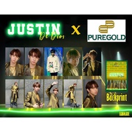 SB19 JUSTIN Puregold photocard set