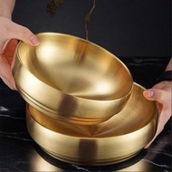 Korean Style Korean Style Bibimbap Cold Noodle Bowl Special Stainless Steel Bowl