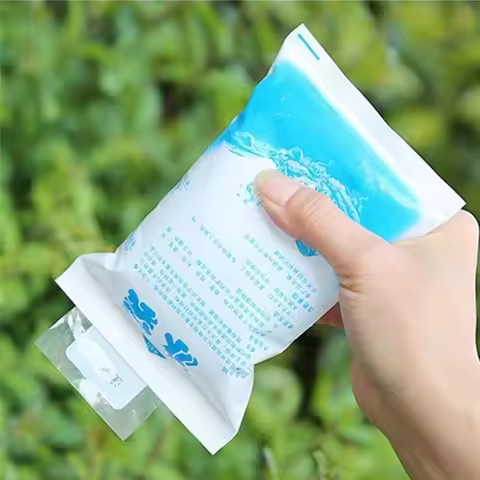 10 Reusable Gel Ice Pack Insulated Dry Cold Ice Pack Gel Cooling Bag Food Fresh Food Ice Pack Lunch 
