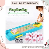 [ Baju Baby Borong ] Frog Bowling Kid Sport Toys T4063