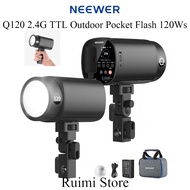 NEEWER Q120 120Ws 2.4G TTL Outdoor Pocket Flash Strobe Portable Studio Speedlite 1/8000s HSS Monolig