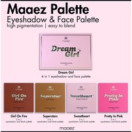🍀READY STOCK🍀MAAEZ DREAM GIRL EYESHADOW PALLETE + BLUSHER
