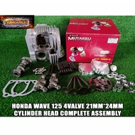 MUTARRU CYLINDER HEAD WAVE125 27/31 24/28 21/24