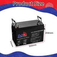 DongJin Power 12V100AH UPS Battery Sealed Lead Acid Rechargeable Deep Cycle Battery