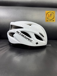 RETROSPEC 2025 Cycling Helmet / Black White / Free Size 56-61cm