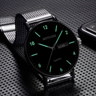 2025New Men's Watch ins High-end Ultra-thin Waterproof Luminous Non-mechanical Men's Watch for High 