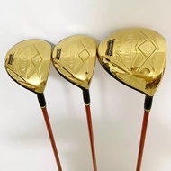 Mens Golf Clubs Maruman Majesty Prestigi P10 Golf Wood set Driver 3 5 Fairway wood Club Graphite Sha