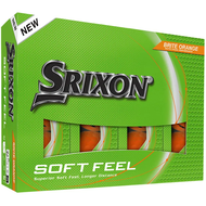 Srixon Golf Balls Soft Feel 14th Generation 2 Piece Lonomer Construction Superior Soft Feel Longer D