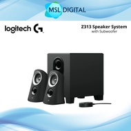 Logitech Z313 Speaker System with Subwoofer | Rich Balanced Sound