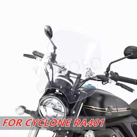 Motorcycle Modification Front Windshield 5mm Thick Chest Protection Windscreen Deflector Fit for CYC