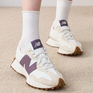 รองเท้ากีฬา New Balance NB 327 สำหรับผู้ชายและผู้หญิง ฤดูใบไม้ร่วง/ฤดูหนาว สีน้ำ Salinity รองเท้าลำล