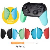 Nintendo Switch Pro Controller Grip Case Soft DIY Protective Hand Grip Shell Anti-slip Switch Gamepad Controller Handle Grip Cover for Nintendo Switch/Switch Lite/Switch Oled