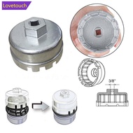LOVETOUCH Stainless Steel 64mm Oil Filter Wrench 4 cyl Engines for Toyota G6Q9