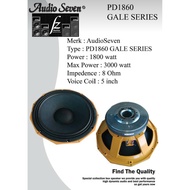 Speaker Audio Seven 18'' PD1860 Gale Series High Quality Subwoofer