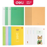 Deli Sewing Notebook A5 B5 Size 40 sheets 70gsm Multiple Colour Themes