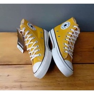 Converse70 Chuck Taylor 70s Hight Men's Women's Yellow Trendy Shoes/ Premium Sneakers