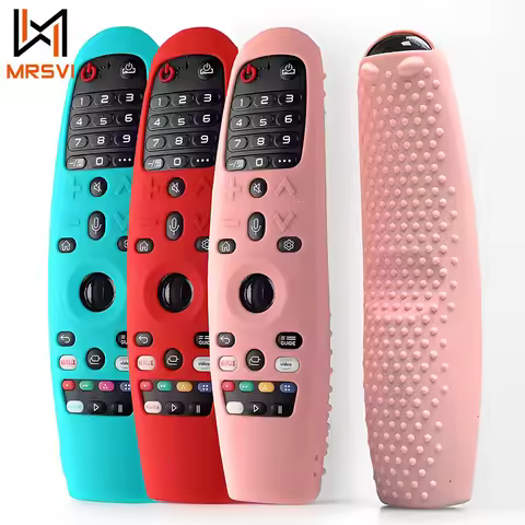 MRSVI Remote Control Case Soft Silicone Protective Cover Compatible Accessories For LG Smart TV AN-M