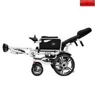 小飛哥電動輪椅可疊可後躺可睡四輪老人代步車殘疾人輪椅鋰電池