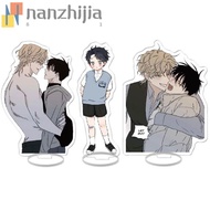 NANZHIJIA Yaoi Couple Acrylic Stand, Anime Manga Korean BL Manga Yaoi Couple Figure Model, Acrylic C