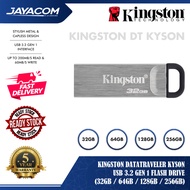 Kingston DataTraveler Kyson USB 3.2 Gen 1 Flash Drive Thumbdrive Pendrive (32GB / 64GB / 128GB / 256
