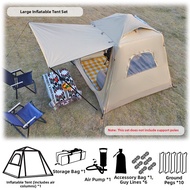 Quick Inflation Windproof Waterproof Family Tent for 3-5 People
