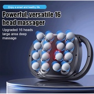 🎈Massage Gun🎈16-Head Fascia Gun Kneading Abdomen Massager Cervical Spine Shoulder Neck Waist Deep Mu
