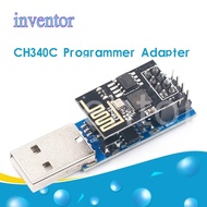 ESP8266 ESP-01/ESP-01S WIFI Module Adapter Download Debug Link Kit CH340C for Arduino IDE USB to ESP