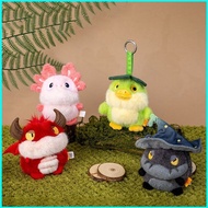 HK1 Prehistoric Creatures Blind Box Plushie Keychain Cute Fantasy Monster Stuffed Toy Bag Charm KH1