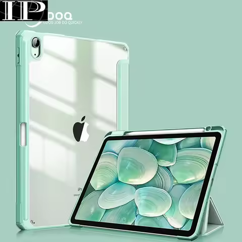 For iPad Pro 12.9 2018 -2022 for iPad Pro 12 9 Cover 12.9 3rh 4th 5th 6th Gen Transparent Acrylic Le