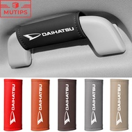 Daihatsu Car Roof Pull Gloves Car Door Armrest Protector Leather Handle Cover For Mira Delta Avy Ayl