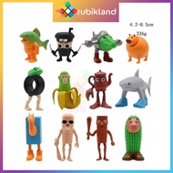 [Combo of 8] 3D Tung Sahur Brainrot Tralaro Tralala Brain Rot Cosmic Model Toy