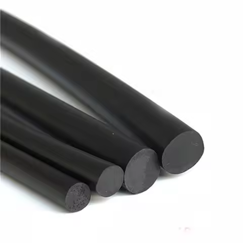 Length 1-5M diamete 3-19mm Round Solid EPDM Sealing Strip Round Rubber Sealing Strip Black Round EPD